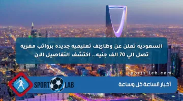 السعودية تعلن عن وظائف تعليمية جديدة برواتب مغرية تصل إلى 70 ألف جنيه.. اكتشف التفاصيل الآن